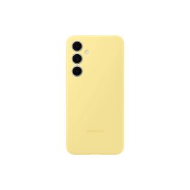 Samsung Back Cover Silicone Case Galaxy S24 FE Gelb - FRI-GX47-001R9W