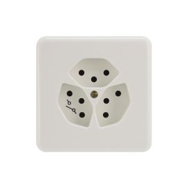 Mica UP-Steckdosen 3x T13 schaltbar - FRI-GX47-004K5A