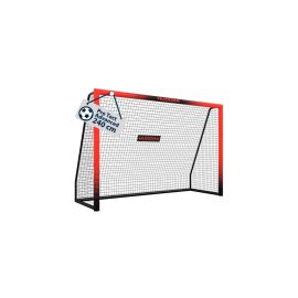 Hudora Fussballtor Pro Tect 240 Advanced schwarz/rot - FRI-GX47-0003AW
