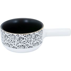 Kadastar Fondue-Caquelon Floral Weiss - FRI-GX47-001ND7