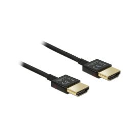 Delock Kabel 4K 60Hz HDMI - HDMI, 2 m, Schwarz