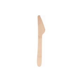 Papstar Einweg-Messer Pure 25 Stück Braun - FRI-GX47-0042EM