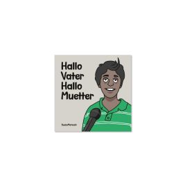 Swissmeme Mini Büchlein Hallo Vater, Hallo Mütter - FRI-GX47-001PCQ