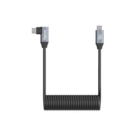 Smallrig Kabel USB-C Coiled Data Cable Gerade auf gewinkelt - FRI-GX47-00183R