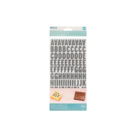 We R Memory Keepers 3D-Sticker Mold Press Alphabet gross - FRI-GX47-000SDW