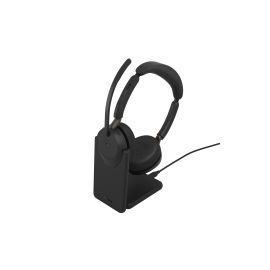 Jabra Headset Evolve3 65 Stereo MS, USB-C, Ladestation - FRI-GX47-006YWT