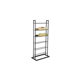 present time Weinregal Single Floor 84.5 x 20 cm, Schwarz - FRI-GX47-006QWS