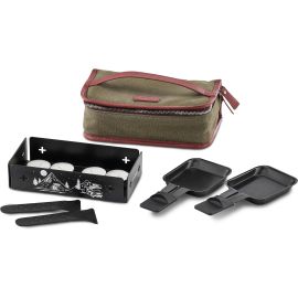 Trisa Teelicht-Raclette Explorer's Pack Schwarz - FRI-GX47-000B4G