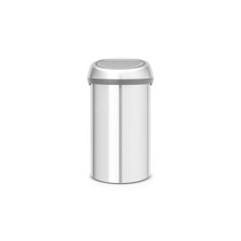 Brabantia Toucheimer Touch Bin Fingerprint proof  60 l, Matt Steel - FRI-GX47-006HQ8