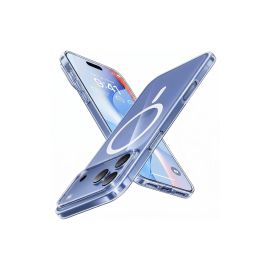 Torras Étui OriginFit pour iPhone 18 Pro Max, gris PC rigide, bleu
