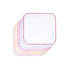 MAKIAN Moltonwaschlappen 9-er Set 30 x 30 cm, Rosa - FRI-GX47-0007WG
