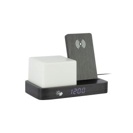 KARLSSON Wecker Retro Night Light LED Schwarz - FRI-GX47-0041A1