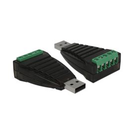 Delock USB-Adapter USB Typ-A zu RS-422/485 Terminalblock 5Pin - FRI-GX47-003DZ3