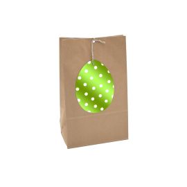 Braun + Company Geschenktasche Ostern 2 Stück, 16 x 26 x 8 cm, Grün/Braun - FRI-GX47-001RSA