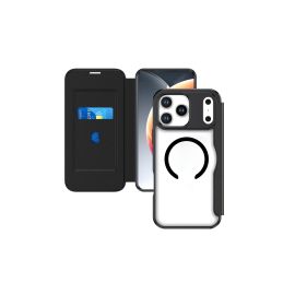 4smarts Urban Pro Flipcase Apple iPhone 18/17 Pro MagSafel Schwarz - FRI-GX47-00792P