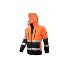 ACE ACE Neon Softshell-Warnjacke – L Neon, Softshell, Orange, L - FRI-GX47-002G2R