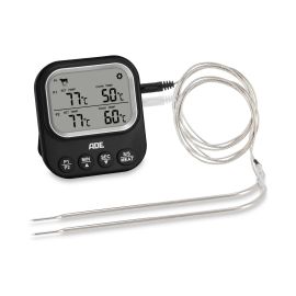 ADE Digitales Braten- und Ofenthermometer Schwarz - FRI-GX47-002B8X