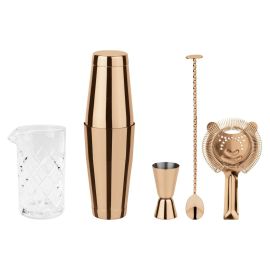 Paderno Drink Mixer Set Crystal 0.79 l, Weiss/Kupfer - FRI-GX47-003S14
