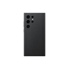 Samsung Back Cover Vegan Leather Galaxy S24 Ultra Schwarz - FRI-GX47-002KVF