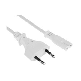 FURBER.power Netzkabel C7-T26 0.5 m Weiss - FRI-GX47-0007RK