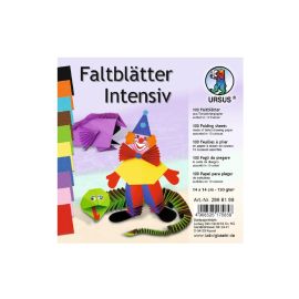 URSUS Faltblätter 10 Farben 100 Blatt - FRI-GX47-001MGX