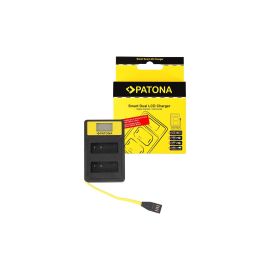 Patona Ladegerät Smart Dual LCD USB Panasonic DMW-BLG10 - FRI-GX47-004SKP