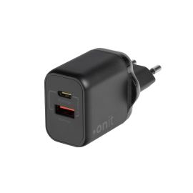 onit USB-Wandladegerät Dual 1C1A 35 W GaN Schwarz - FRI-GX47-0018YP