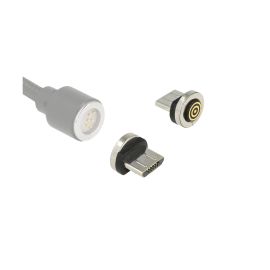 Delock USB-Kabel magnetisch Spezial - Micro-USB B 0 m - FRI-GX47-002NWM