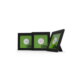 Glorious Vinyl Frame Set 7-Zoll, Schwarz, 3er-Pack - FRI-GX47-004TY2