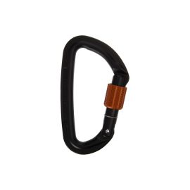 Wild Country Carabiner Session Screw Gate Schwarz/Braun - FRI-GX47-001SAK