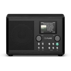 Pure DAB+ Radio Classic H4i Schwarz/Esche Schwarz - FRI-GX47-000ZYD
