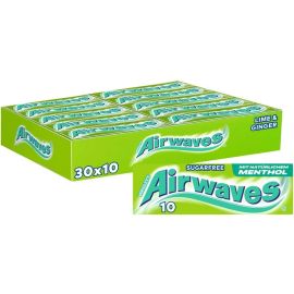 Airwaves Kaugummi Lime Ginger 30 x 14 g - FRI-GX47-000V39
