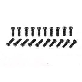 RC4WD Scale Hex Head Bolts M1.6 x 4 mm Schwarz - FRI-GX47-003SCG