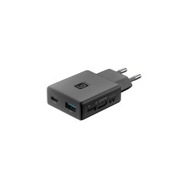 Cellular Line Duo Power Lite 45W USB-C 18W USB-A GaN+ Schwarz - FRI-GX47-006WNW