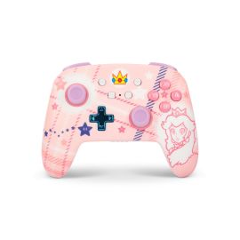 Power A Enhanced Wireless Controller Princess Peach Plaid - FRI-GX47-0041AB