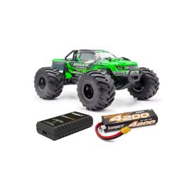 Hobbytech Monster Truck Rogue Terra Brushless Grün, RTR, 1:10 - FRI-GX47-0064DA