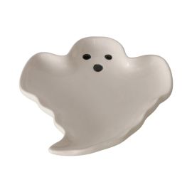 Boltze Aufsteller Teller Spooky Keramik, 20 x 16 x 2.5 cm - FRI-GX47-004QVA