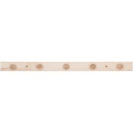 House Nordic Wandgarderobe Abano 70 cm x 4 cm, Braun - FRI-GX47-004YJ5