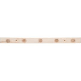 House Nordic Wandgarderobe Abano 70 cm x 4 cm, Braun - FRI-GX47-004YJ5