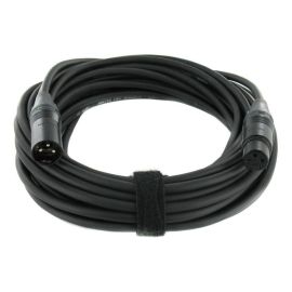 Cordial XLR-Kabel XLRm-XLRf 15 m, Schwarz - FRI-GX47-0024RS