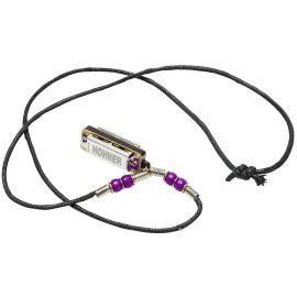 Hohner Mundharmonika Miniature Mini Harp Halskette – C-Dur (M38N-PU) - FRI-GX47-0022S8
