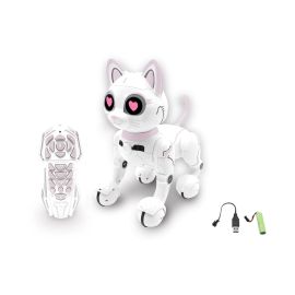 Lexibook Robotkatze Power Kitty Weiss Pink - FRI-GX47-006FCC