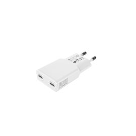 4smarts Netzladegerät PDPlug Slim Dual Weiss - FRI-GX47-0001DZ