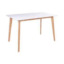House Nordic Tisch Vojens 120 x 75 cm, Braun/Weiss - FRI-GX47-002TM7