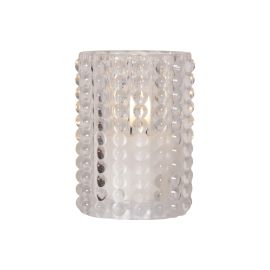 Star Trading LED-Kerze Flamme Dotty, Transparent, 13 cm - FRI-GX47-001ZDX