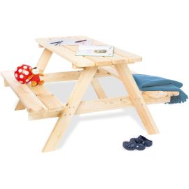 Pinolino Kindersitzgarnitur Nicki für 4 Maxi natur - FRI-GX47-006V93