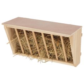 Kerbl Heuraufe mit Sitzbrett, 37 x 17 x 20 cm - FRI-GX47-0022MF
