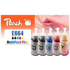 Peach Tinte für Canon CISS T664 Multi-Pack C, M, Y, BK - FRI-GX47-00452V