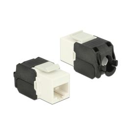 Delock Keystone Modul Cat.6A, UTP, weiss - FRI-GX47-004KZZ