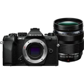 OM-System Fotokamera OM-5 Mark II Schwarz + 12-40 mm F2.8 PRO II Kit - FRI-GX47-006HNK